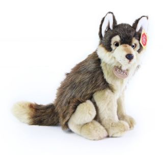 Obrázek z Vlk sedící plyš 28cm 